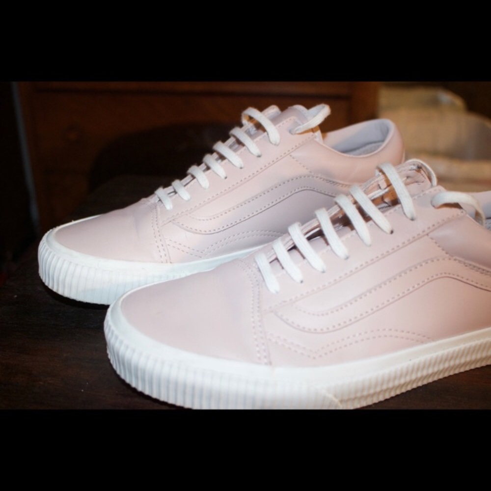 Baby Pink Old Skool Vans